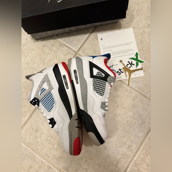 JORDAN 4 Retro What The (GS) - Picture 4 of 16